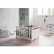 MICUNA YOU&ME MO-1838 - Трансформираща се мебел Бебешко легло-Пейка-Бюро-grey 3