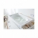 MICUNA - Скрин с вана за къпане и повивалник - B970 white blue bears