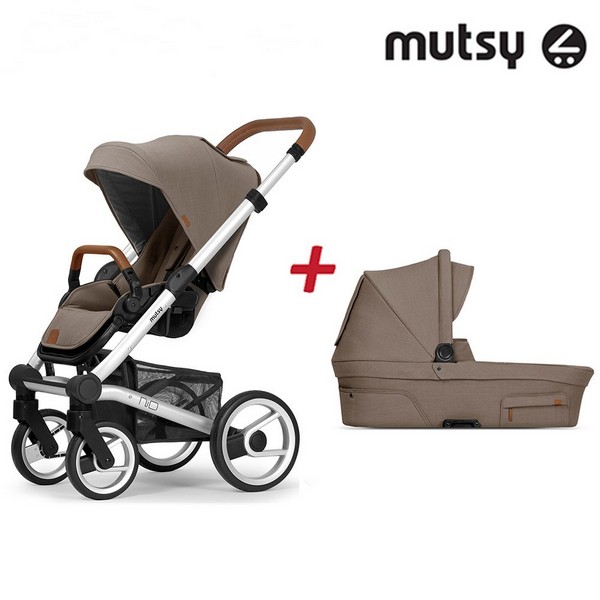 Продукт Mutsy Nio Standard - Пакет Шаси + Кош за новородено, седалка и сенник Mutsy Nio Adventure   - 0 - BG Hlapeta
