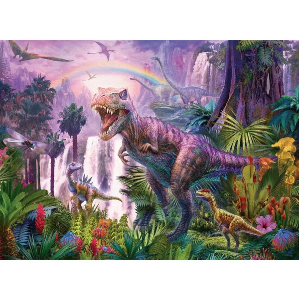 Продукт Ravensburger Кралят на динозаврите - Пъзел 200 ел. XXL  - 0 - BG Hlapeta