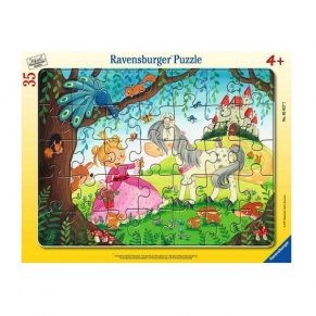Ravensburger Земята на малката принцеса - Пъзел 35 ел.