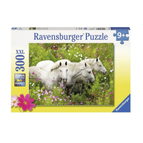 Ravensburger Бели коне - Пъзел 300 ел.
