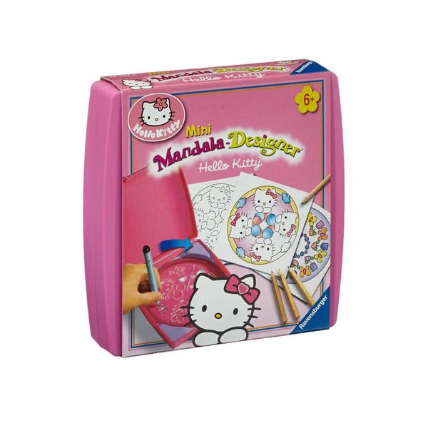 Продукт Ravensburger Хело Кити - Рисувателна игра Мини мандала - 0 - BG Hlapeta