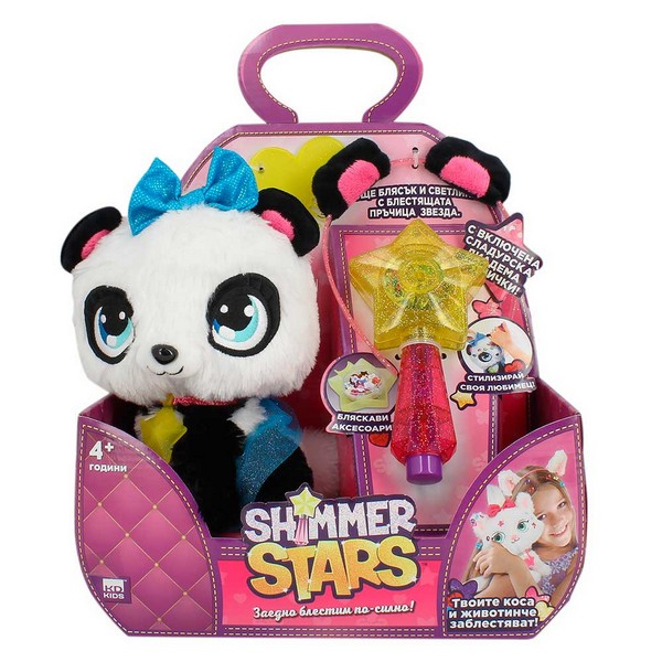 Продукт Shimmer Stars Пандата Пикси - Забавна плюшена играчка  - 0 - BG Hlapeta