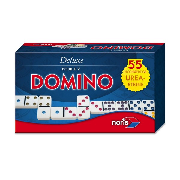 Продукт Noris  Deluxe Double 9 - Игра на домино - 0 - BG Hlapeta