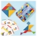 Andreu toys - Дървен танграм - цветен, в метална кутия 4