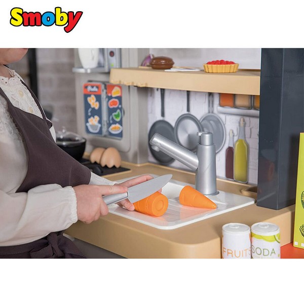 Продукт Smoby Chef Corner - Голяма двулицева кухня с ресторант - 0 - BG Hlapeta