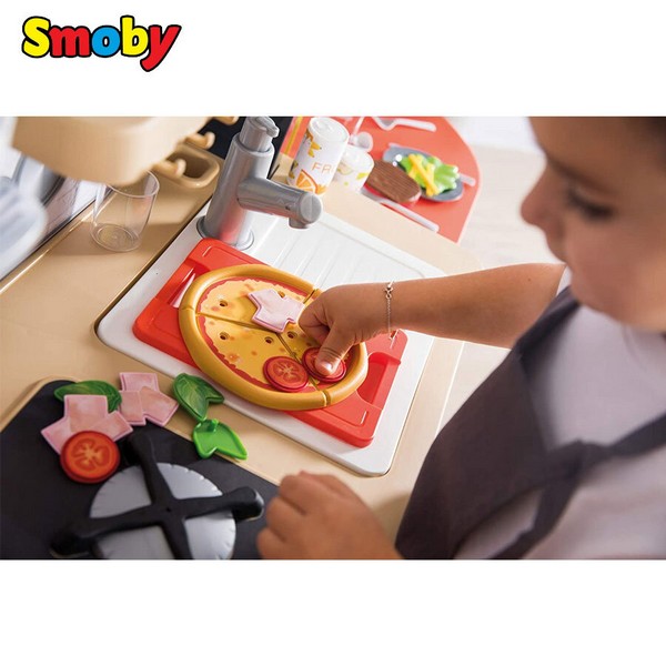 Продукт Smoby Chef Corner - Голяма двулицева кухня с ресторант - 0 - BG Hlapeta