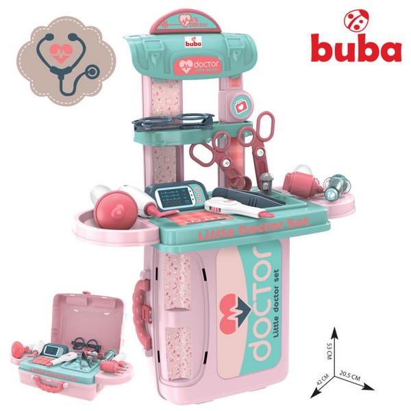 Продукт Buba Little Doctor - Детски лекарски комплект - 0 - BG Hlapeta