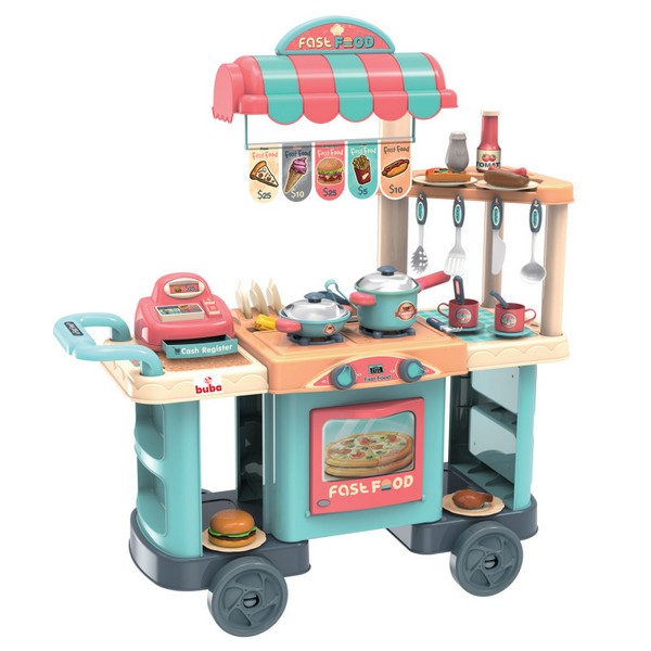 Продукт Buba Kitchen trolley, Син - Ресторант на колела - 0 - BG Hlapeta
