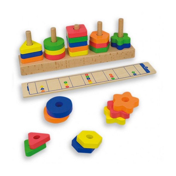 Продукт Andreu toys  Форми и цветове - Образователна логическа игра - 0 - BG Hlapeta