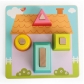 Продукт Andreu toys Цветна къща - Низанка-пъзел с геометрични форми - 7 - BG Hlapeta
