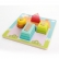 Andreu toys Цветна къща - Низанка-пъзел с геометрични форми
