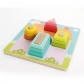 Продукт Andreu toys Цветна къща - Низанка-пъзел с геометрични форми - 6 - BG Hlapeta