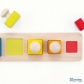 Продукт Andreu toys - Обучаващ пъзел с квадрати и големи дръжки - 1 - BG Hlapeta