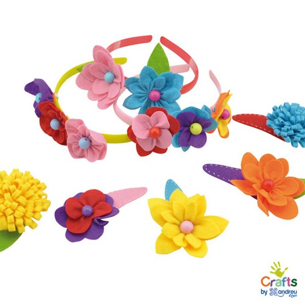 Продукт Andreu toys - Направи сама украшения за коса с цветя - 0 - BG Hlapeta