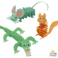 Продукт Andreu toys Забавни животни - Оригами - 3 - BG Hlapeta