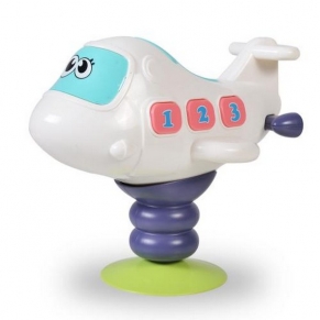 Moni - Бебешки музикален светещ самолет