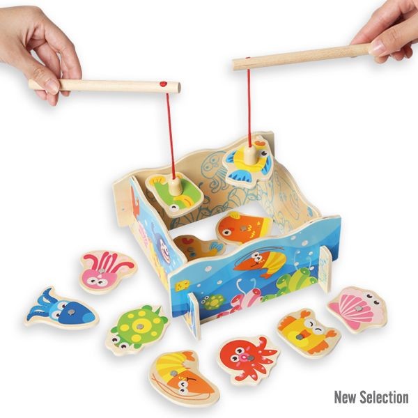 Продукт Andreu toys - Дървен риболов 3D - 0 - BG Hlapeta