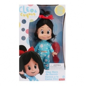 Fisher Price- Cleo & Cuquin - Време е за сън Кукла Клео, 25 см.
