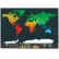 Chippo - Карта на света за изтриване, 82 x 60см 2