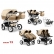 Mikado Twin 2в1 - Бебешка количка за близнаци 6