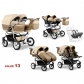 Mikado Twin 2в1 - Бебешка количка за близнаци Продукт Mikado Twin 2в1 - Бебешка количка за близнаци - 4 - BG Hlapeta