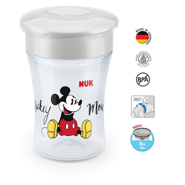 Продукт NUK Magic Cup Mickey - Чаша 230мл,8+мес. - 0 - BG Hlapeta