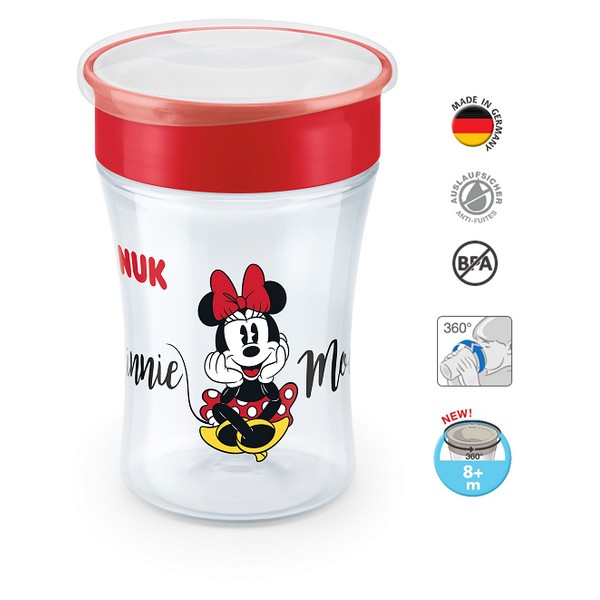 Продукт NUK Magic Cup Mickey - Чаша 230мл,8+мес. - 0 - BG Hlapeta