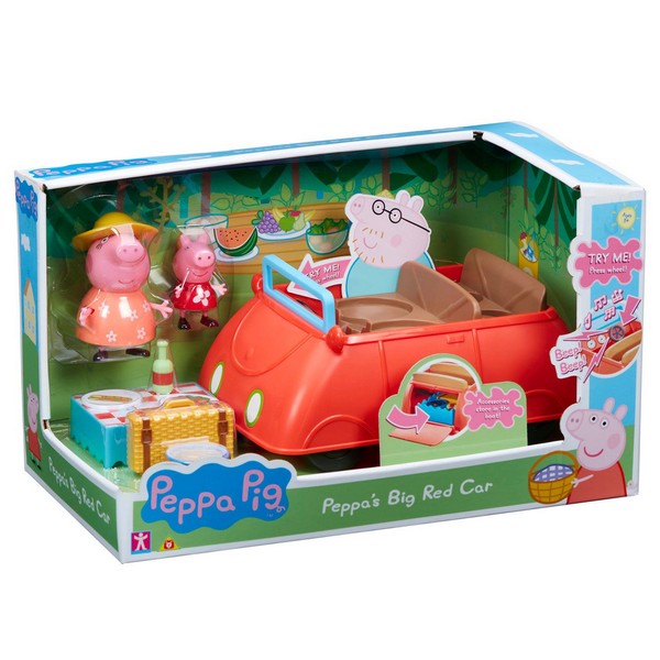 Продукт PEPPA PIG - Колата на Пепа с 2 фигури и пикник оборудване  - 0 - BG Hlapeta