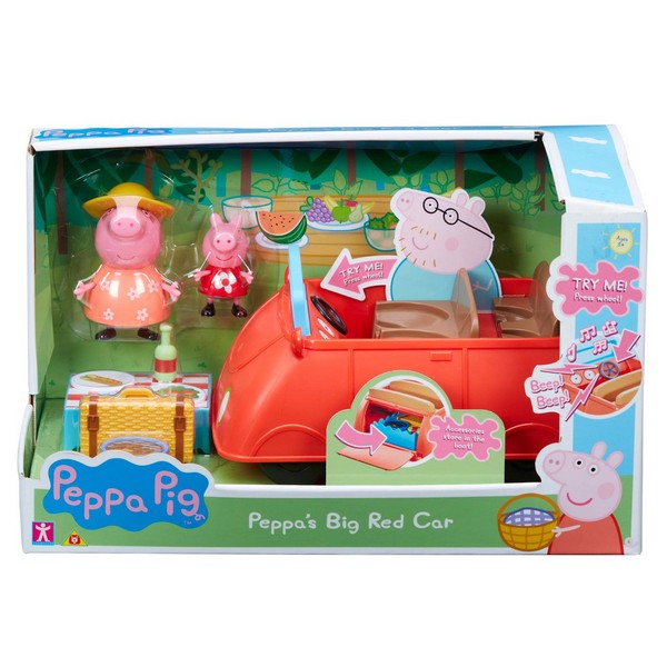 Продукт PEPPA PIG - Колата на Пепа с 2 фигури и пикник оборудване  - 0 - BG Hlapeta