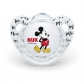 Продукт NUK Mickey - Биберон залъгалка силикон 6-18 мес. 1бр. + кутийка за съхранение и стерилизация в микровълнова - 2 - BG Hlapeta