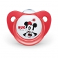 Продукт NUK Mickey - Биберон залъгалка силикон 6-18 мес. 1бр. + кутийка за съхранение и стерилизация в микровълнова - 1 - BG Hlapeta