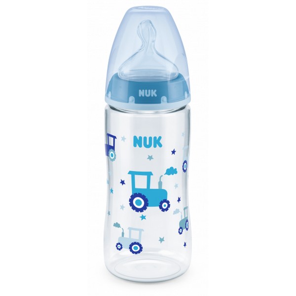 Продукт NUK First Choice РР Temperature control - Шише 300мл силикон микс + box - 0 - BG Hlapeta