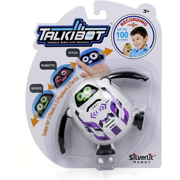 Продукт Silverlit - Tolkibot - Говорещ робот,6 цвята - 0 - BG Hlapeta