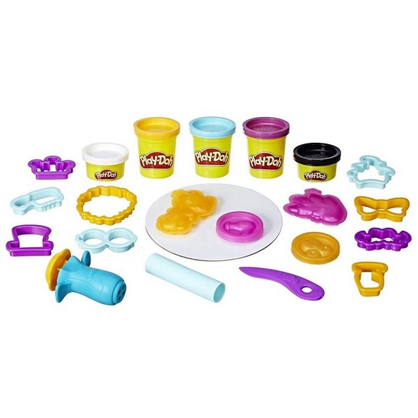 Продукт Hasbro - Play Doh Shape & Style - Комплект с пластелин  - 0 - BG Hlapeta