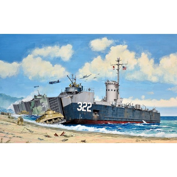 Продукт Revell Военноморски десантен кораб - Сглобяем модел - 0 - BG Hlapeta