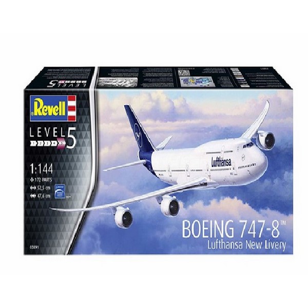 Продукт Revel Боинг 747 Луфтханза - Сглобяем модел - 0 - BG Hlapeta