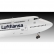 Revel Боинг 747 Луфтханза - Сглобяем модел 4