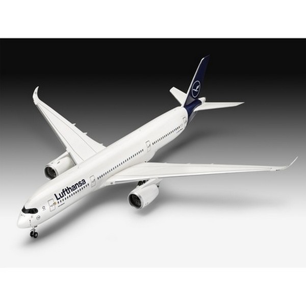 Продукт Revell Airbus A350-900 Lufthansa New Livery - Авиомодел за сглобяване - 0 - BG Hlapeta