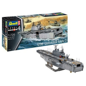 Revell Tarawa LHA-1 Щурмови Американски кораб - Сглобяем модел Revell Tarawa LHA-1 Щурмови Американски кораб - Сглобяем модел