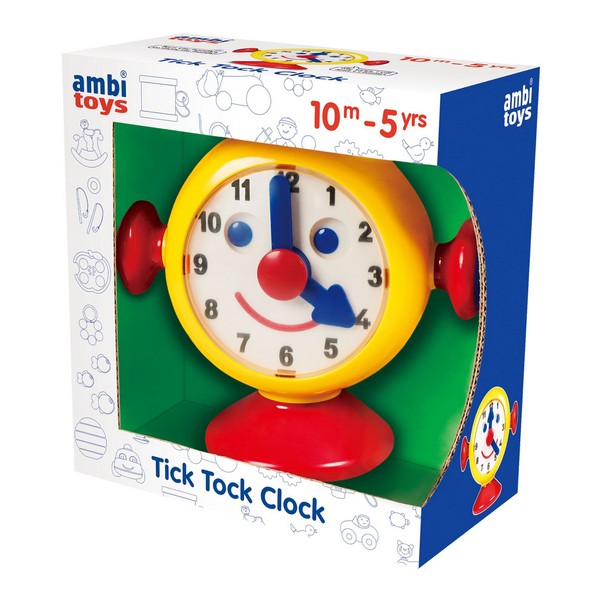 Продукт Ambi toys Тик-так - Моят първи часовник - 0 - BG Hlapeta