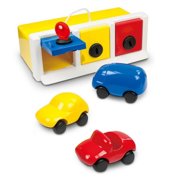 Продукт Ambi toys - Гараж с ключалки и три колички - 0 - BG Hlapeta