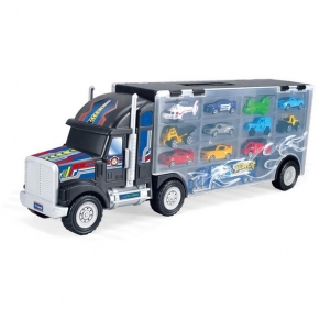 Truck Carry Case - Камион автовоз с 13 коли  