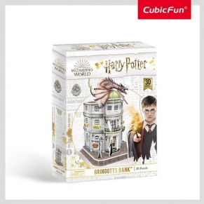 Cubic Fun - Пъзел Harry Potter Банка Гринготс 74ч. 
