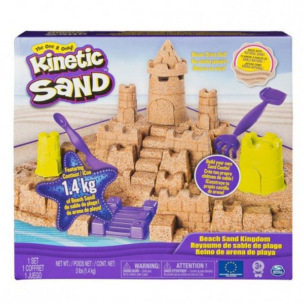 Продукт Spin Master Kinetic Sand Пясъчен замък - Комплект - 0 - BG Hlapeta