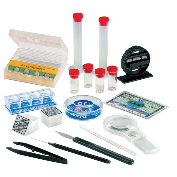 Продукт EDU TOYS - Микроскоп метален в куфар - 0 - BG Hlapeta