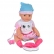Moni - Плачещо бебе със синя шапка,  46 cm 4