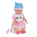 Moni - Плачещо бебе със синя шапка,  46 cm 5