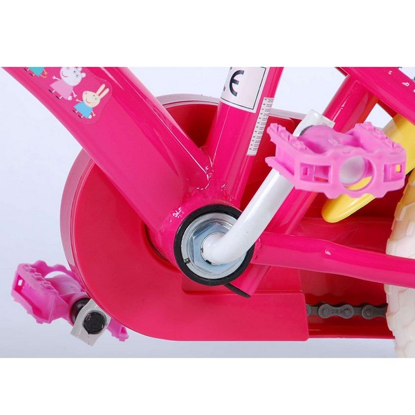 Продукт E&L Пепа Пиг 10 инча - Велосипед с родителски контрол и помощни колела - 0 - BG Hlapeta